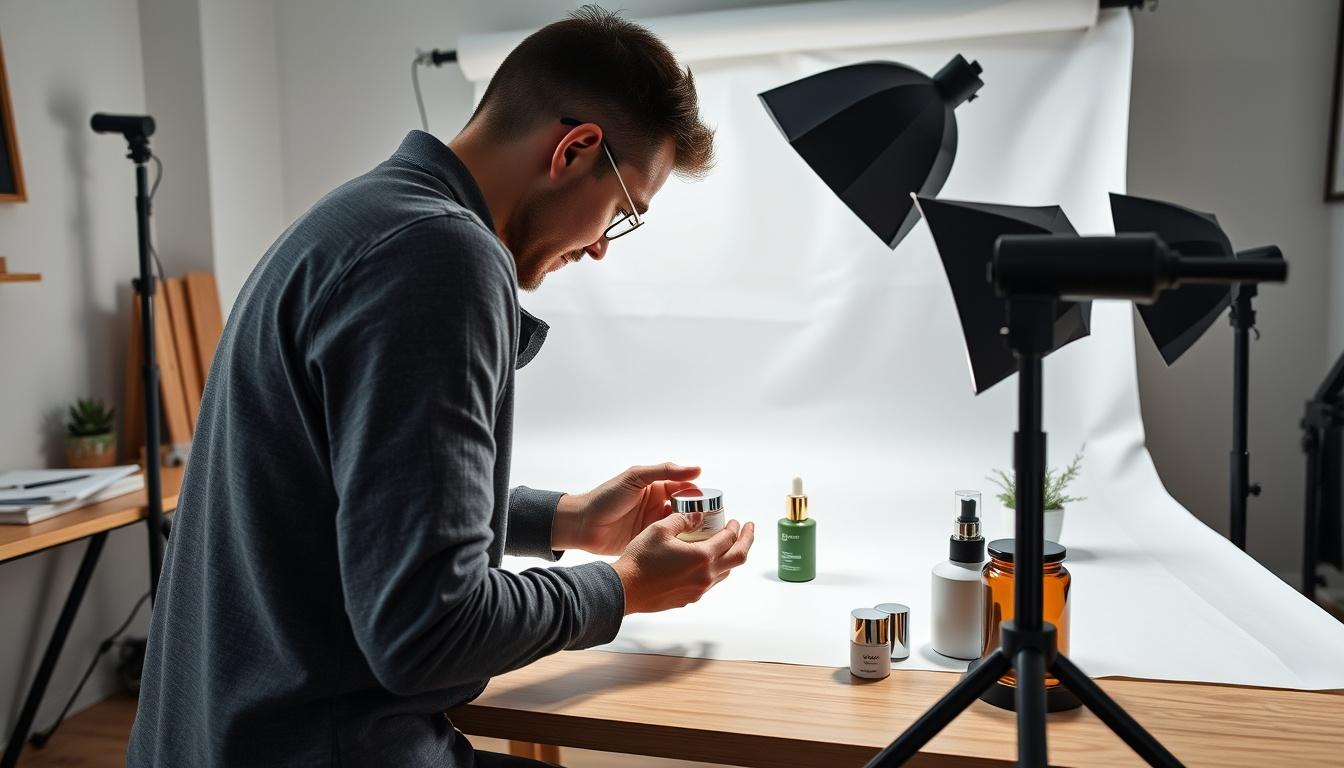 Product photography that stays organized